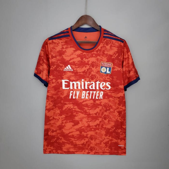 Segunda equipación Stadium Olympique de Lyon 2021/22 - Imagen 1
