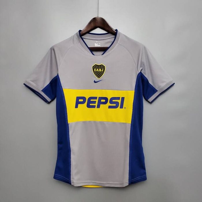 Camiseta alternativa Retro Boca Juniors 2002 - Imagen 1