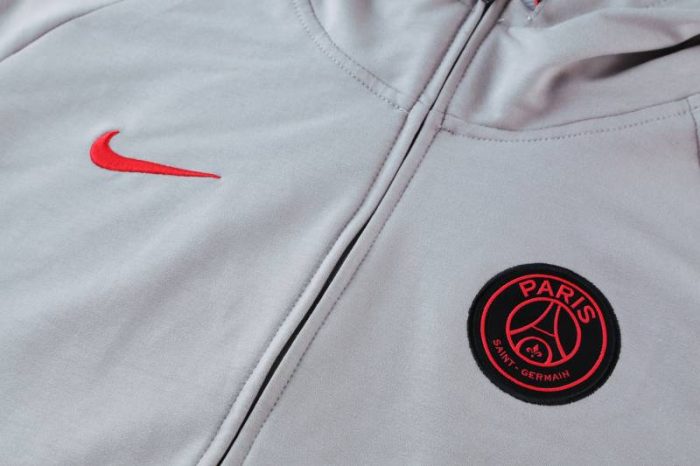 Chandal Exclusivo Paris Saint-Germain Silver Gray 21/22 - Imagen 6
