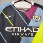Camiseta calentamiento Manchester City 2019/20 - Imagen 4