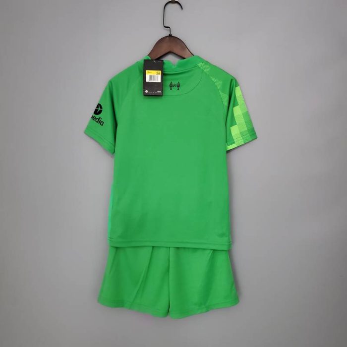 Mini conjunto Liverpool primera equipación Portero 2021/22 - Imagen 2
