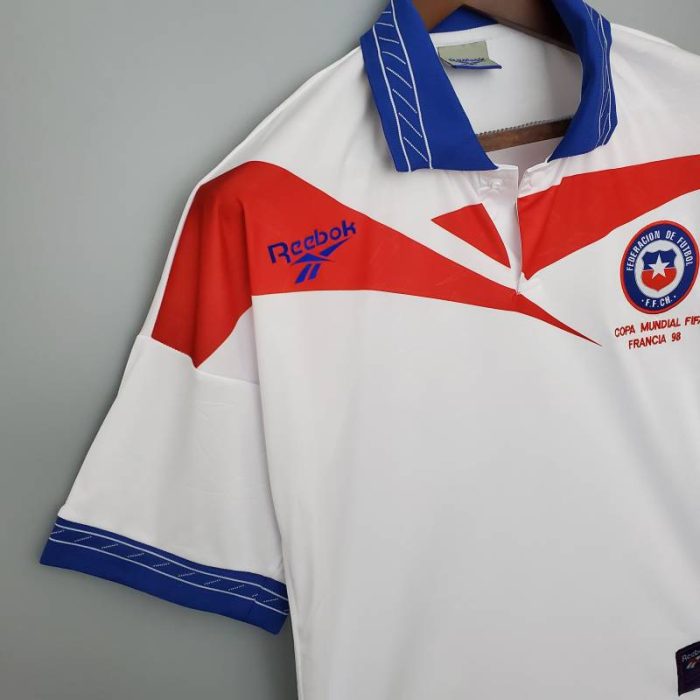 Camiseta alternativa Retro Chile 1998 - Imagen 3