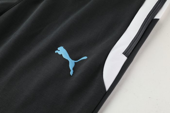 Chandal exclusivo Olympique de Marsella Black White 21/22 - Imagen 11