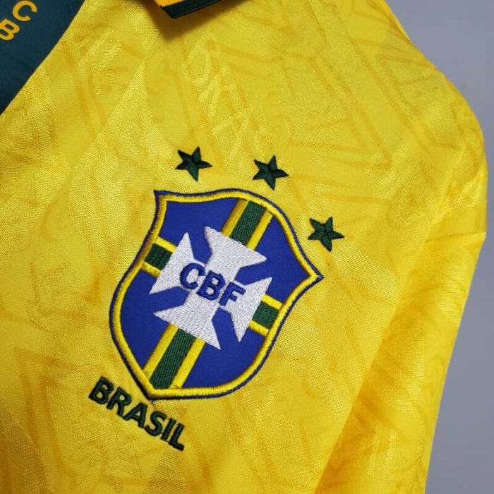 Camiseta local Retro Brasil 91/92 - Imagen 5