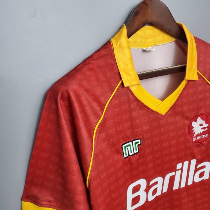 Camiseta local Retro AS Roma 1990/91 - Imagen 3