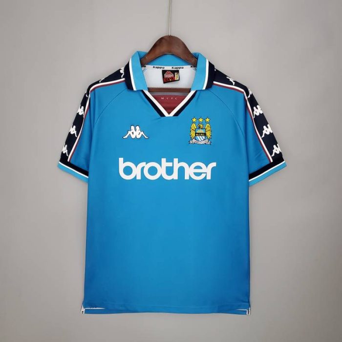 Camiseta local Retro Manchester City 1998/99 - Imagen 1