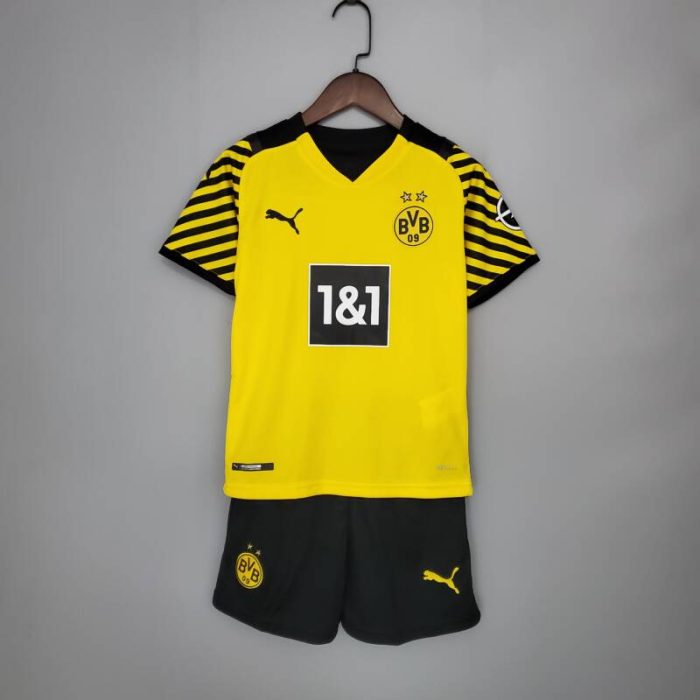 Mini conjunto Borussia Dortmund primera equipación 2021/22 - Imagen 1