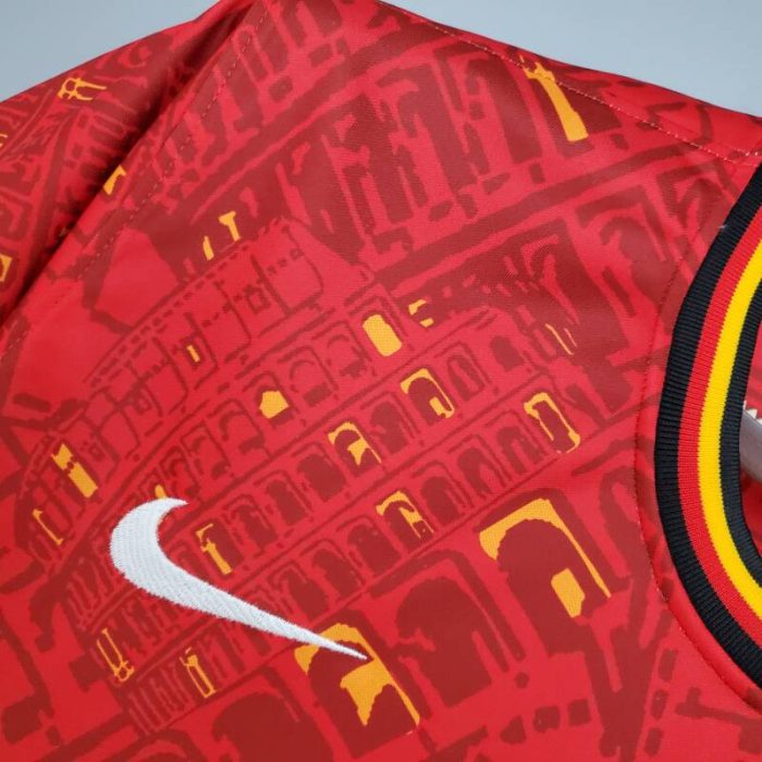 Camiseta calentamiento AS Roma 2020/21 - Imagen 6
