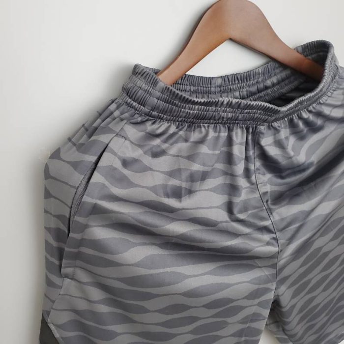 Pantalón Corto París Saint-Germain Training Suit Shorts black gray - Imagen 3