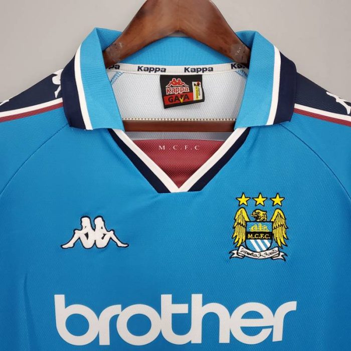 Camiseta local Retro Manchester City 1998/99 - Imagen 4