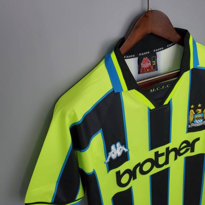 Camiseta alternativa Retro Manchester City 1998/99 - Imagen 3