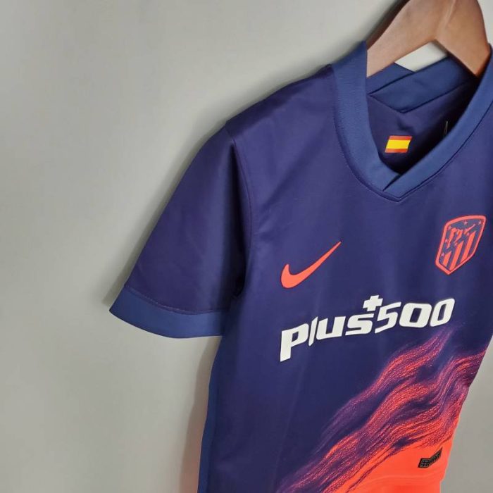 Mini conjunto Atlético de Madrid segunda equipación 2021/22 - Imagen 3