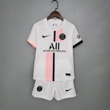 Mini conjunto París Saint-Germain segunda equipación 2021/22