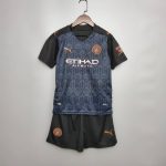 Mini Conjunto Manchester City segunda equipación 2020/21