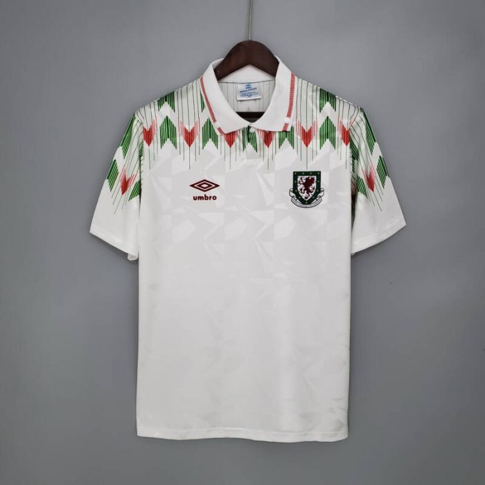 Camiseta alternativa Retro Gales 1991/92 - Imagen 1