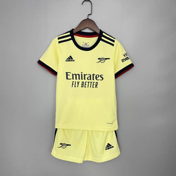 Mini conjunto Arsenal segunda equipación 2021/22 - Imagen 1