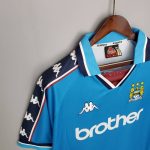 Camiseta local Retro Manchester City 1998/99 - Imagen 3