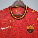Camiseta calentamiento AS Roma 2020/21 - Imagen 4
