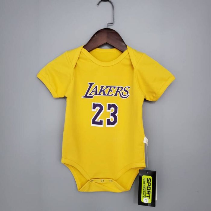 Body Los Angeles Lakers Yellow Edition James 23 - Imagen 1