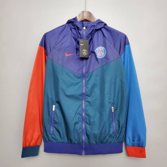 Cortavientos Nike París Saint-Germain Red Purple Green - Imagen 1