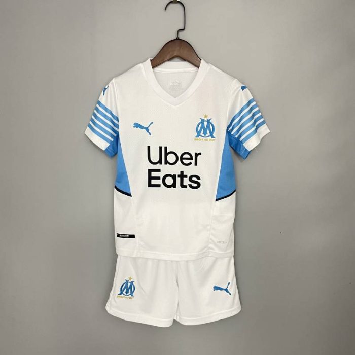 Mini conjunto Olympique de Marsella primera equipación 2021/22 - Imagen 1