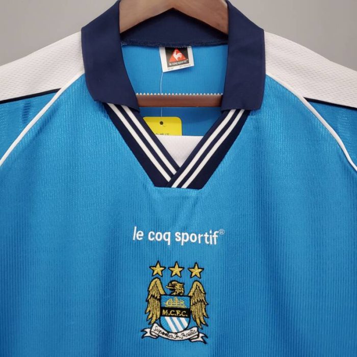 Camiseta local Retro Manchester City 1999/01 - Imagen 4