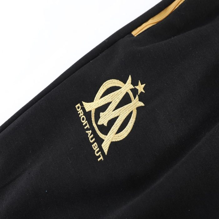 Chandal con Capucha O. Marsella «Black-Gold» 23/24 - Imagen 8