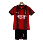 Conjunto niño AC Milan Primera equipación 2023/24