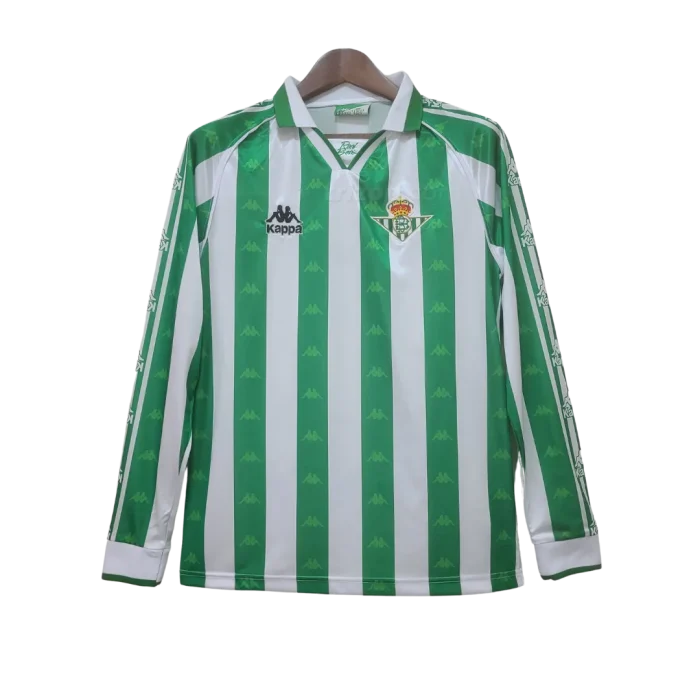 Camiseta manga larga local Real Betis 95/96 - Imagen 1