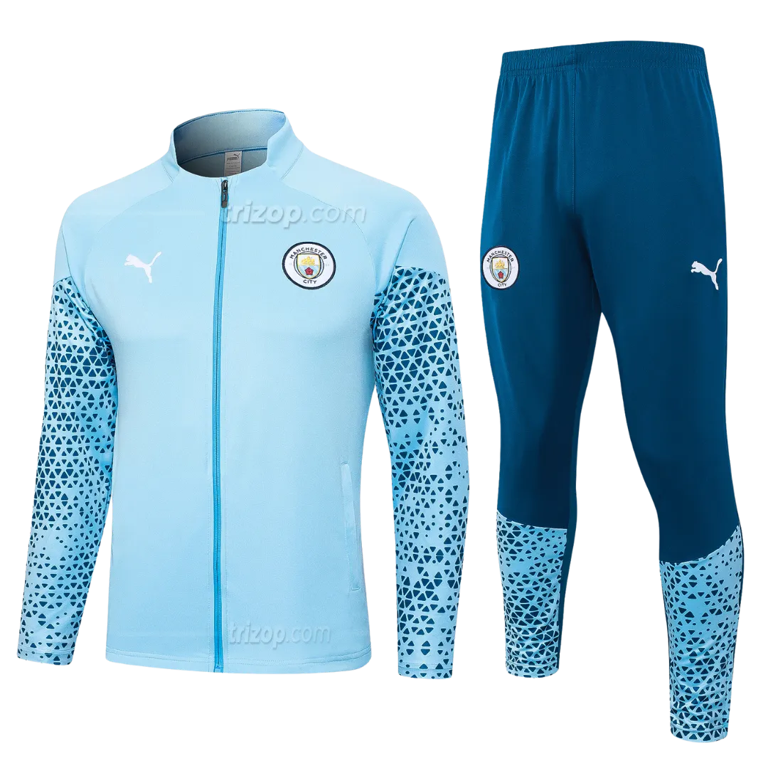 Chandal-conjunto-celeste-Manchester-City-23-241 Chándal conjunto celeste Manchester City 23/24 - Imagen 1