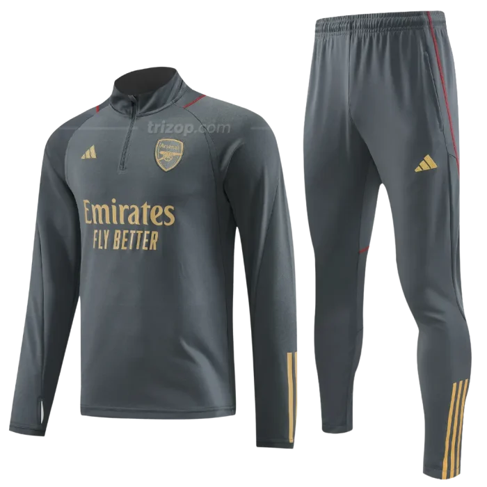 Chándal conjunto entrenamiento Arsenal gris 23/24 - Imagen 1