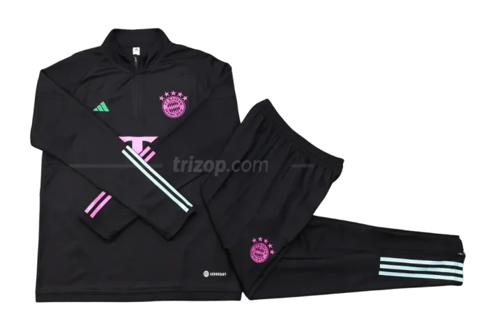 Chándal conjunto entrenamiento Bayern de Múnich negro 23/24 - Imagen 3