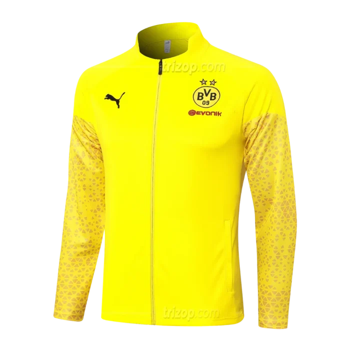 Chaqueta deportiva amarilla Borussia Dortmund 23/24 - Imagen 1
