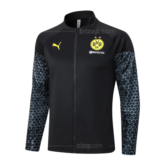 Chaqueta deportiva negra Borussia Dortmund 23/24 - Imagen 1
