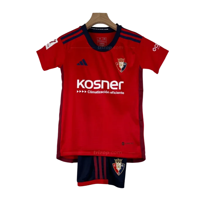 Conjunto niño CA Osasuna primera equipación 23/24 - Imagen 1