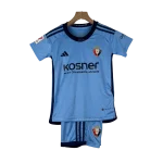 Conjunto niño CA Osasuna segunda equipación 23/24