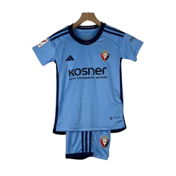 Conjunto niño CA Osasuna segunda equipación 23/24 - Imagen 1