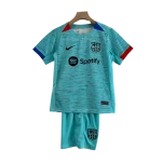 Conjunto niño FC Barcelona tercera equipación 23/24