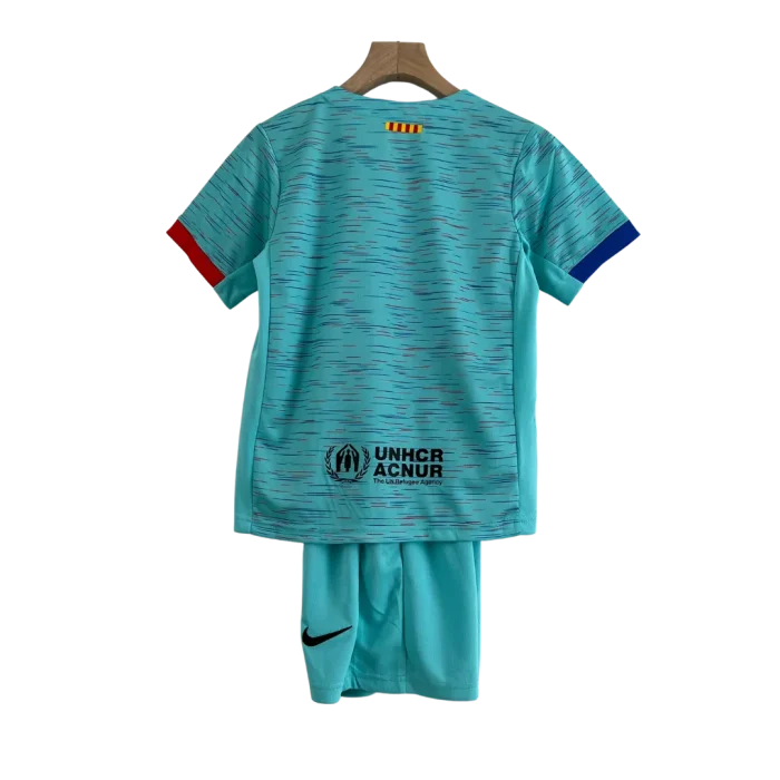 Conjunto niño FC Barcelona tercera equipación 23/24 - Imagen 2