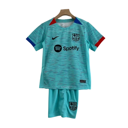 Conjunto niño FC Barcelona tercera equipación 23/24