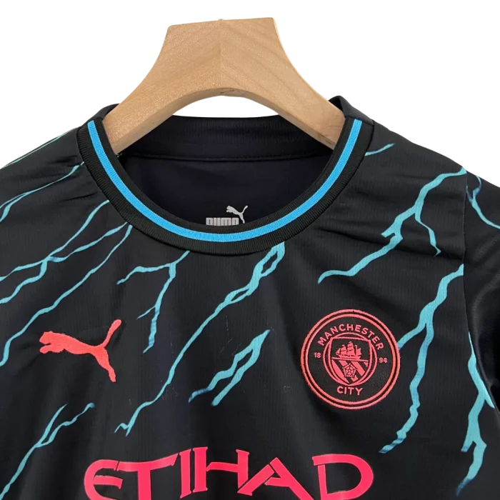 Conjunto niño Manchester City tercera equipación 23/24 - Imagen 3