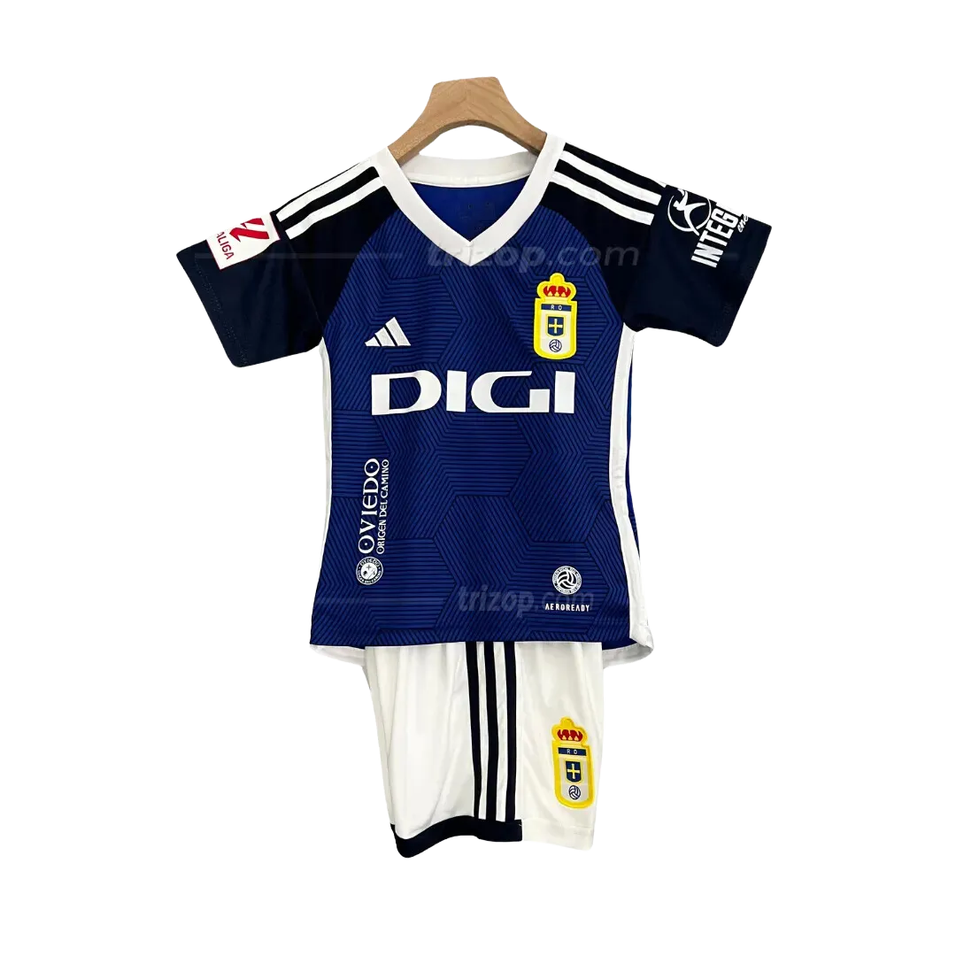 Conjunto-ninoo-Oviedo-primera-equipacion-23-241 Conjunto niño Oviedo primera equipación 23/24 - Imagen 1