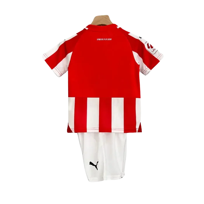 Conjunto niño Sporting Gijon primera equipación 23/24 - Imagen 2