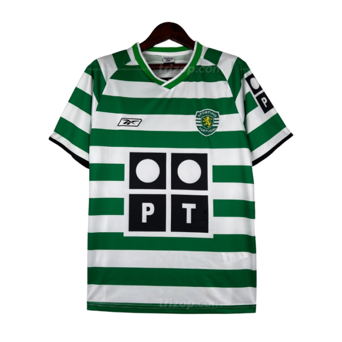Camiseta Retro Sporting de Lisboa 03/4 - Imagen 1