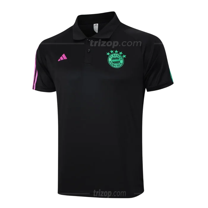 Polo deportivo negro Bayern de Múnich 23/24 - Imagen 1
