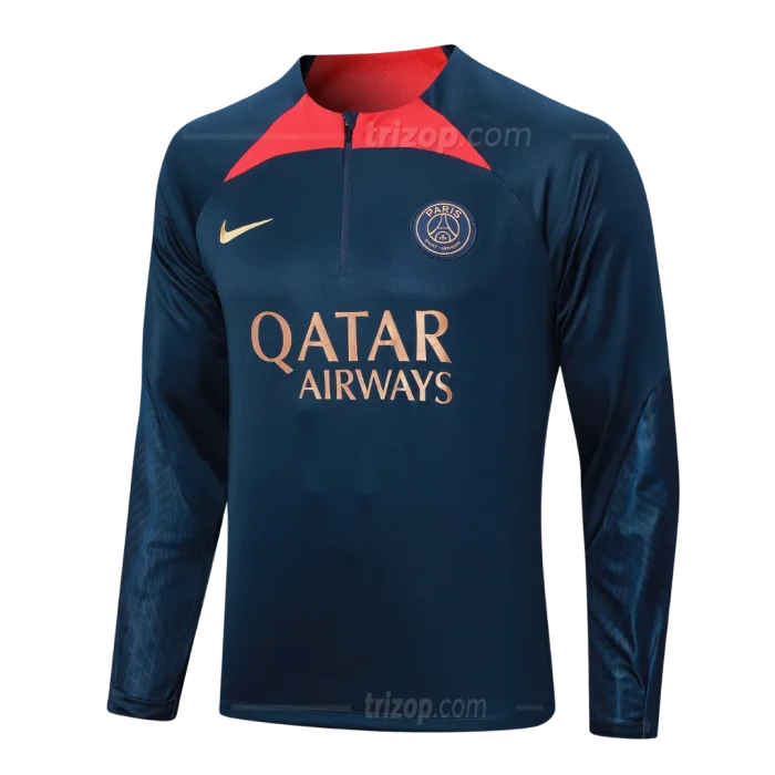Sudadera entrenamiento azul París Saint-Germain 23/24 - Imagen 1