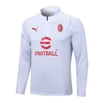 Sudadera entrenamiento blanca AC Milán 23/24