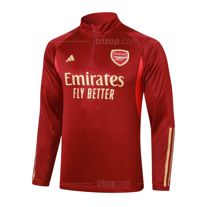 Sudadera entrenamiento rojo Arsenal 23/24 - Imagen 1