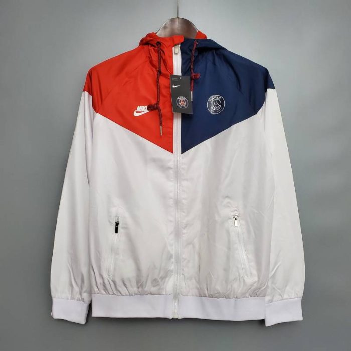 Cortavientos Nike París Saint-Germain Red Blue Classic Style - Imagen 1