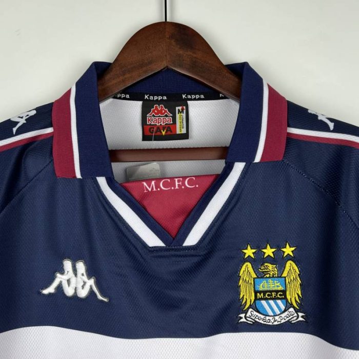 Camiseta alternativa Retro Manchester City 1997/98 - Imagen 3